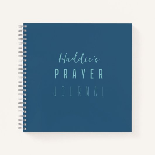 Journal des puces de prière. Nom personnalisé. Car (Devant)