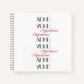 Journal des puces hyperfocalisées ADHD (Devant)