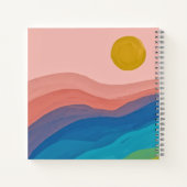 Journal des puces personnalisées Abstraites (Dos)