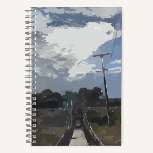 Journal des puces Sun Over Bridge (Recto)