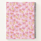 Journal des roses et des coeurs roses douces (Dos)