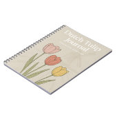 Journal des Tulipes Hollandaises : Cahier Inspiré (Côté gauche)
