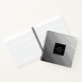 Journal des vagues géométriques personnalisées (Intérieur)