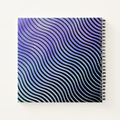 Journal des vagues géométriques personnalisées (Dos)