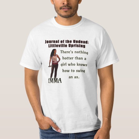 Journal des vampires : T-shirt d'EMMA (hommes) (Devant)