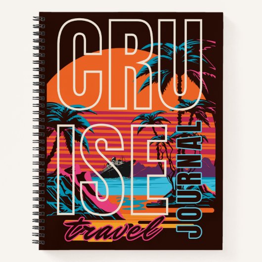 Journal des voyages de croisière Journal Tropical  (Devant)