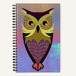 Journal d'esquisse graphique de la chouette
