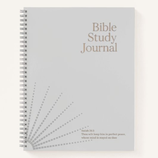 Journal d'étude de la Bible (Devant)