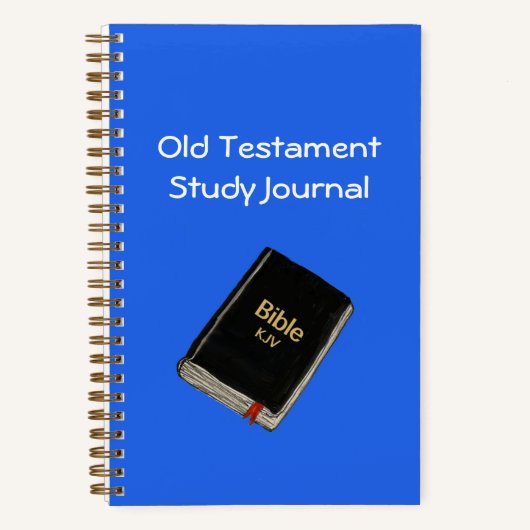 Journal d'étude de l'Ancien Testament (Recto)