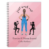 Journal d'exercice et de remise en forme tendance (Devant)