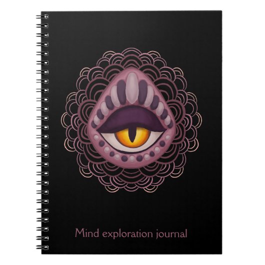 Journal d'exploration de l'esprit - Oeil Éffrayant (Devant)
