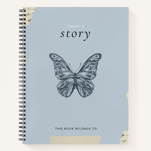 Journal d'histoires d'aujourd'hui – Papillon vinta (Devant)