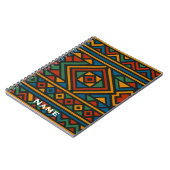 Journal d'impression Ndebele africain (Côté gauche)