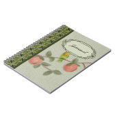 Journal d'inséparable et de carnet de pêches (Côté gauche)