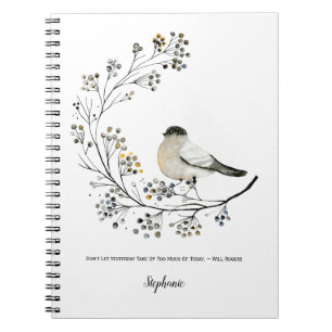 Journal d'inspiration aux baies et brindilles d'oi