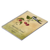 Journal d'inspiration Mésange et Cerises (Côté gauche)