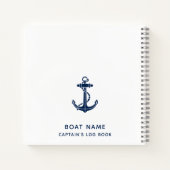 Journal du capitaine du swag de Ancre nautique (Dos)