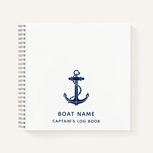 Journal du capitaine du swag de Ancre nautique (Devant)