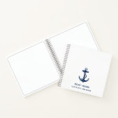 Journal du capitaine du swag de Ancre nautique (Intérieur)