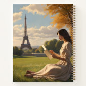 Journal du Carnet de voyage de Paris personnalisé (Dos)