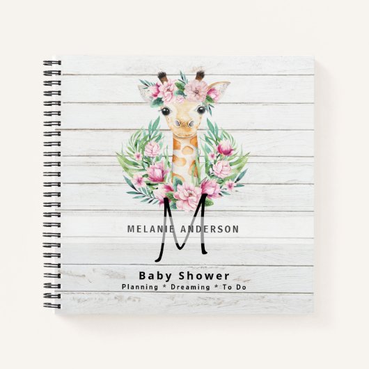 Journal du Carnet du planificateur de Baby shower  (Devant)