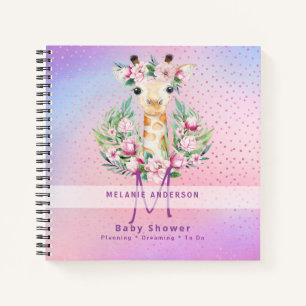 Journal du Carnet du planificateur de Baby shower 