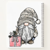 Journal du Gnome de Noël avec Cadeau (Dos)