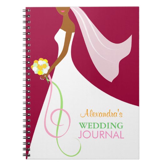 Journal du mariage de la jeune mariée à la mode (Devant)