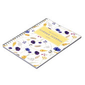 Journal du Motif Fleur sauvage d'été (Côté gauche)