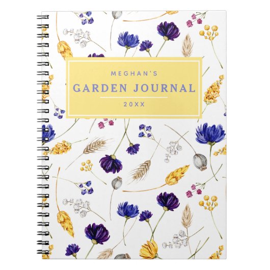 Journal du Motif Fleur sauvage d'été (Devant)