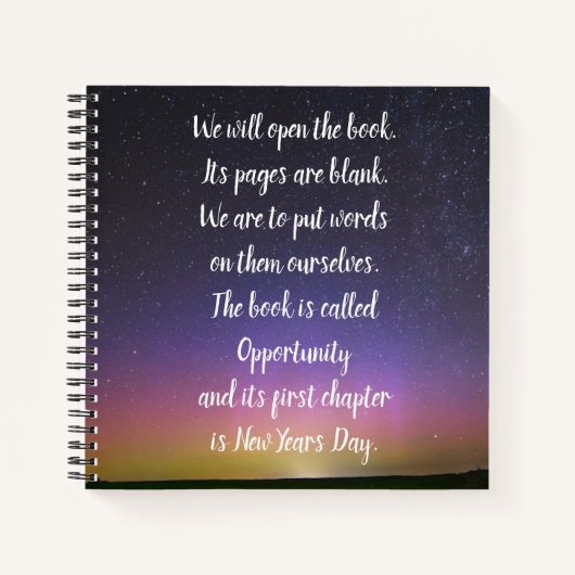 Journal du nouvel an (Devant)