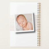 Journal du planificateur de journal photo personna (Dos)