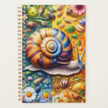 Journal du planificateur du Garden Snail Four Seas