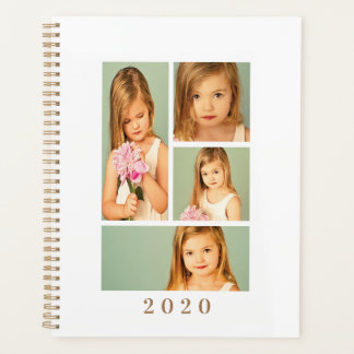 Journal du planificateur photo personnalisé 2020