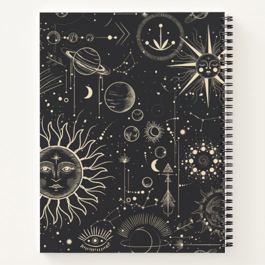 Journal du rêve à thème céleste (Dos)