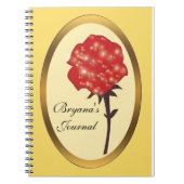 Journal du Rose de Parties scintillant rouge encha (Devant)