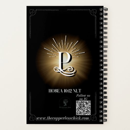 Journal éclairé P (Verso)