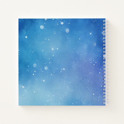 Journal élégant du pinson bleu (Dos)