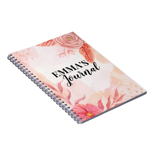 Journal Emma personnalisable (Côté Droit)