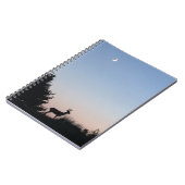 Journal en spirale de lever de la lune (Côté gauche)