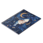 Journal en spirale Paysage lunaire (Côté gauche)