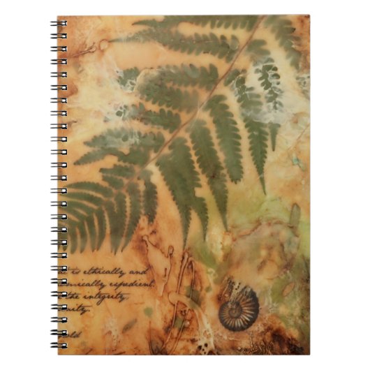 Journal esthétique de conception (Devant)