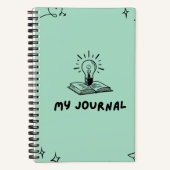 Journal esthétique minimal beige 2026 – Élégant (Recto)