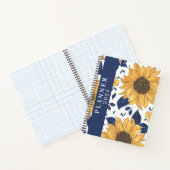 journal esthétique simple tournesol (Intérieur)