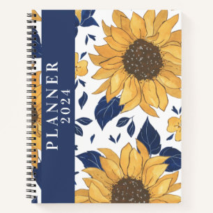 journal esthétique simple tournesol
