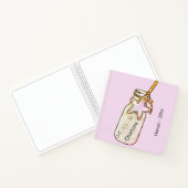 Journal été blush rose pot nom de la bouteille (Intérieur)