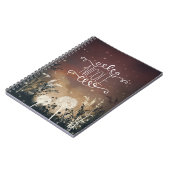 Journal Étoiles et Feuillage de la Nuit Rustique E (Côté gauche)