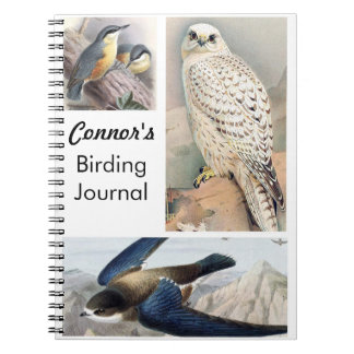 Journal fait sur commande personnalisé de Birding