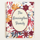 JOURNAL familial bohème personnalisé (Devant)