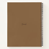 Journal Fantastique Dragon Licorne Bois Sculpté (Dos)